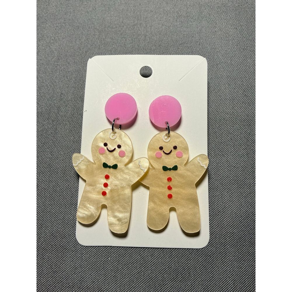 Acrylic Christmas‎ Earrings
